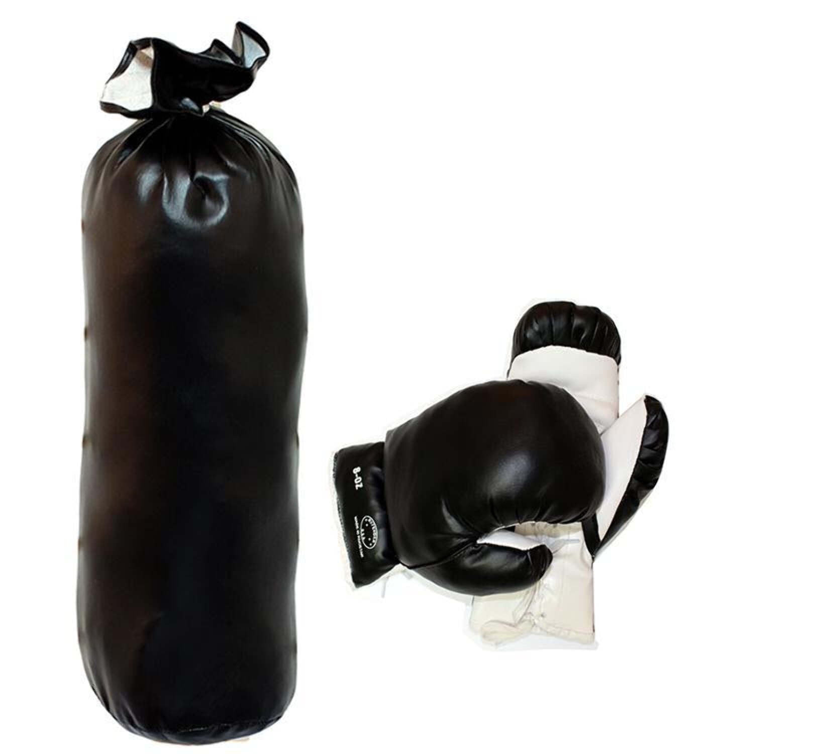 Gloves Chain WARX 10 Piece Boxing Set 5ft Filled Heavy Punch Bag Bracket& etc 