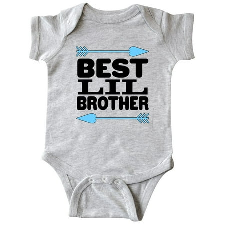 

Inktastic Best Lil Brother Gift Baby Boy Bodysuit