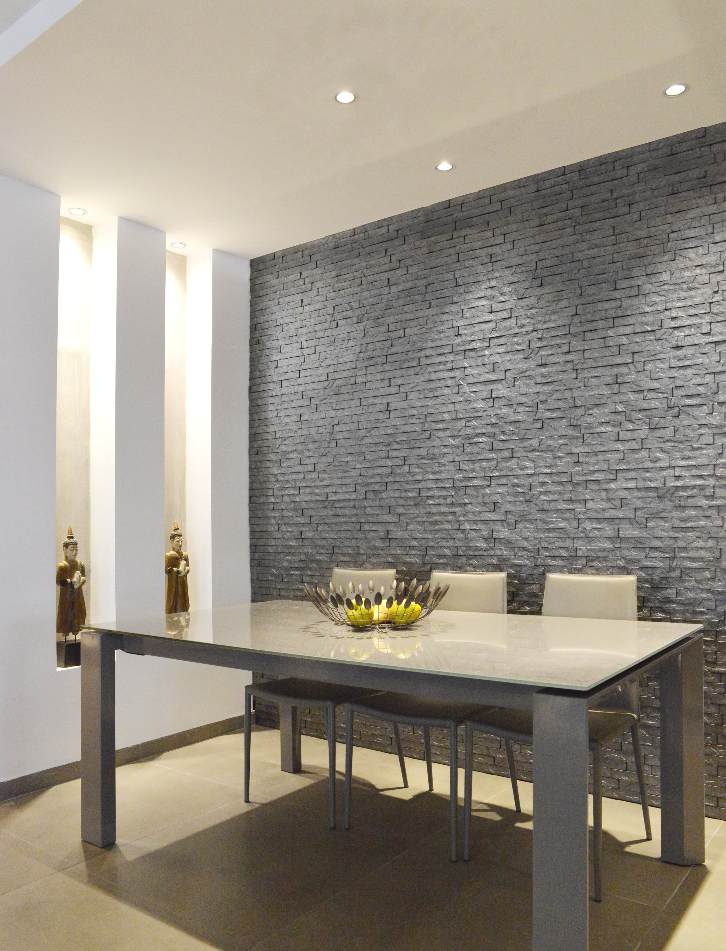 Ledge Stone 3d Wall Panels Interlocking Design For Tv Walls