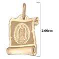 thumbnail image 2 of Medalla de Virgen Italiana de Oro 10K Imperial Jewelry 12 MM 0.5 Gramos, 2 of 4
