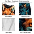thumbnail image 4 of luoweisi Men's Beach Shorts Quick Dry Swim Trunks with Mesh Lining Fox L, 4 of 5