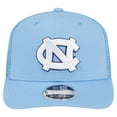 thumbnail image 2 of Men's New Era Carolina Blue North Carolina Tar Heels Primary 9SEVENTY Trucker Stretch-Snap Hat, 2 of 5