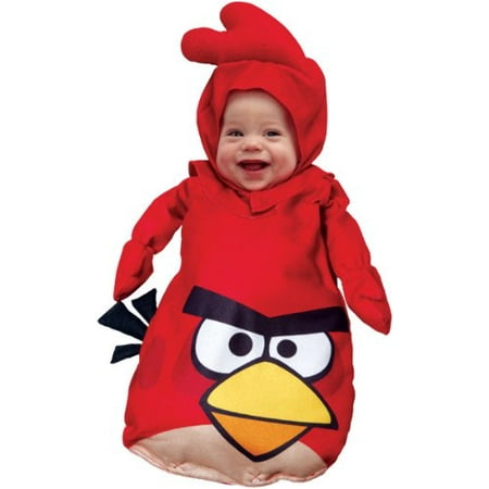 Baby Boy'S Costume: Angry Birds Red, Infant 0-9 - Product Description - Angry Birds Bunting Style Costumes. Your Little One Can Be A Cute Little Angry Bird. One Size Fit Sizes 0-9 Months.