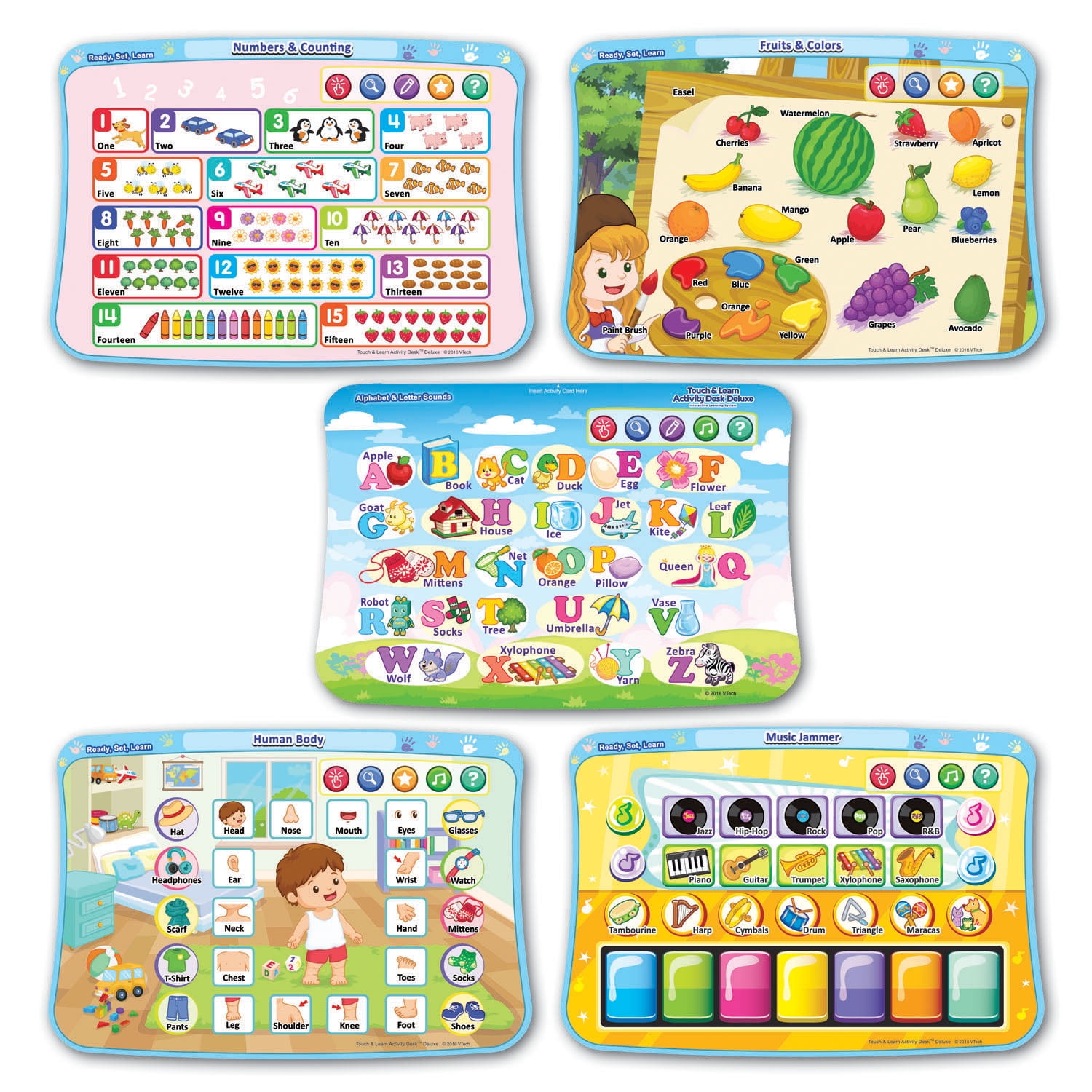 Vtech teach and learn activity best sale desk