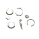 thumbnail image 2 of 7pcs Bohemio Mujeres Stud Ear Cuff Cartílago Y No Clip Set, 2 of 9