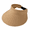 khaki, variant on Wide Brim Straw Sun Hat for Women Open Top Raffia Grass Beach Hat Breathable Roll-Up Summer Visor Hat UV Shade Travel Holiday Resort Headwear