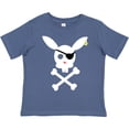 thumbnail image 3 of Inktastic Cute Easter Pirate Bunny with Eyepatch and Earring Boys or Girls Toddler T-Shirt, 3 of 5