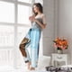 thumbnail image 5 of Fotbe Funny Cat Taking a Bath Pantalones de Pijama para Mujer, Pantalones de Dormir, Pantalones Pj con Cordón y Bolsillos-Small, 5 of 6