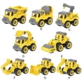 thumbnail image 5 of Esaierr Toddler Toy Truck for 3-6Y DIY Removable Assembly Nut Assembly Skidding Excavator Kids Toy, 5 of 5
