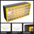 thumbnail image 3 of Stalwart 30-Drawer Small Part Organizer - Desktop or Wall-Mountable, Yellow, 3 of 11