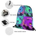 thumbnail image 4 of My Hero Academia Himiko Toga Drawstring Backpacks Gym Athlete Bag Draw String Bags for Sports, Travel, Swimming, Beach, 4 of 8
