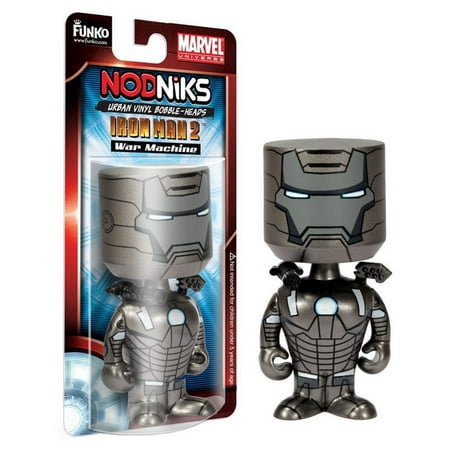 Marvel Comics Iron Man 2 War Machine Nodniks Funko Bobblehead Figure