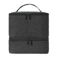 thumbnail image 1 of Bolsa de caja de transporte de esmalte de uñas, soporte de esmalte de uñas, doble capa, bolsa del organizador de esmalte de uñas, para la lámpara de Negro, 1 of 8