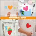 thumbnail image 3 of LEEYNEER50 Pcs Heart Shaped Classroom Bulletin Boards Love Paper Cut, 3 of 8