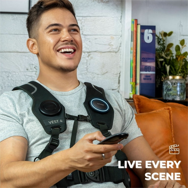 Woojer High-Fidelity Haptic Vest 4, for VR, Games, Music, Movies