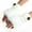 White, variant on Yanyanz Gloves Mittens, Girl Mittens Warm Winter Women Wrist Fingerless Plush Faux Gloves Gloves, Gloves Gray One Size
