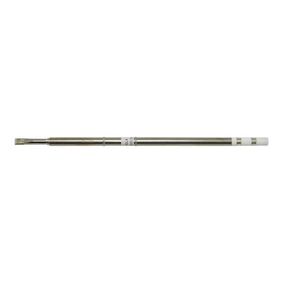 Soldering Tip, T15 Series. Chisel, 4.0mm x 22mm, For Use With Mfr. No. FM-2027