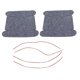 thumbnail image 2 of 2 piezas de almacenamiento de escritorio caja de fieltro plegable cesta de almacenamiento de fieltro, 2 of 8