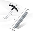 thumbnail image 2 of Gymax 7 Inch Rustproof Replacement Trampoline Elasticity Springs Galvanized Steel, 2 of 8