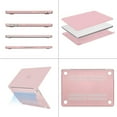 thumbnail image 5 of Mosiso Case for MacBook Air 13.6 inch Case 2025-2022 M4 A3240 M3 A3113 M2 A2681, Hard Shell Case&Keyboard Cover&Screen Protector&Storage Bag, Baby Pink, 5 of 6