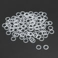 thumbnail image 2 of Uxcell 13mm O.D. 0.8mm Thick Nylon Flat Washers for M8 Screw Bolt, 200 Count, 2 of 6
