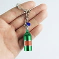 thumbnail image 2 of Simulation Keyring Nitrous Bottle Keychain Aluminum Designs Great Addition for Motorbike Car Fans Daily Use and Shows 1pc, 2 of 4