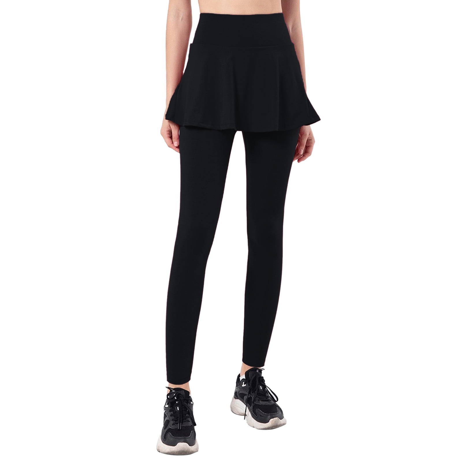 onregelmatig aansluiten omroeper Yoga Pants With Pockets Casual Yoga Pants Solid Black S - Walmart.com