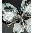 thumbnail image 2 of Watts, Eva 26x28 White Modern Wood Framed Museum Art Print Titled - Glowing Butterfly , 2 of 4