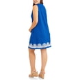 thumbnail image 2 of Women's Plus Sleeveless Knit Dress with Hem Detail, 2 of 2