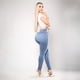 thumbnail image 5 of Jeans Mujer Super Skinny Tiro Alto Stretch Azul Medio, 5 of 7