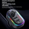 thumbnail image 5 of Car Bluetooth Fm Transmitter, Bluetooth 5.0 Car Adapter, Wireless Radio, Car Receiver Adapter Kit, Hands-free Call, 5 of 5