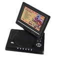 thumbnail image 3 of Built-in Card Reader Car TV Player 7-Inch Portable DVD Player for Car for Home for Kitchen, 3 of 8