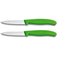 thumbnail image 3 of Victorinox Swiss Army Swiss Classic 3.25" Paring Knife Set Green Handle 2 Pack 6.7606.L14B, 3 of 3
