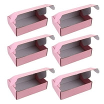 OFFIGAM Reusable Pink Shipping Boxes 6Pcs Strong and Pressure Resistant