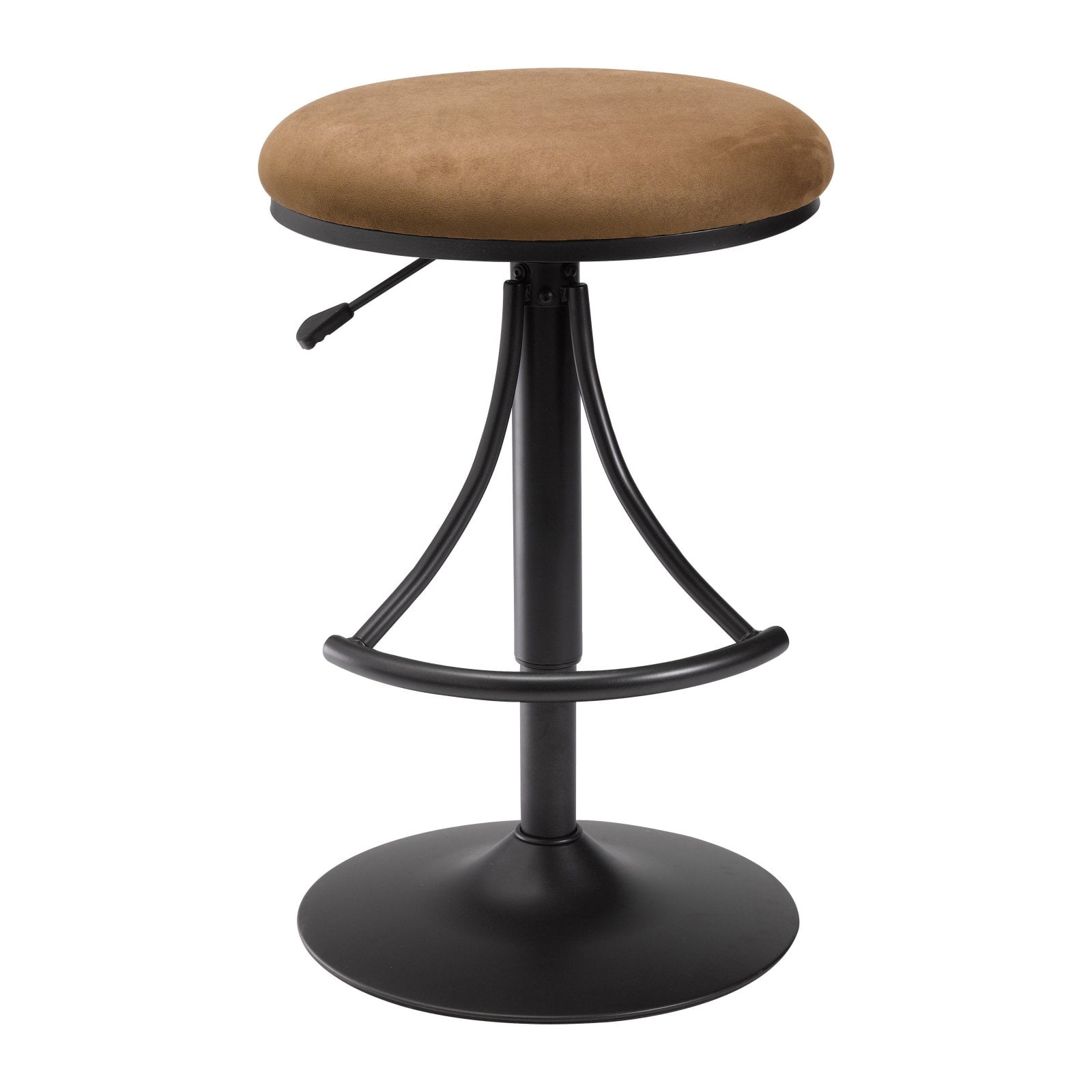 Hillsdale Venus Adjustable Height Backless Swivel Bar Stool Bear