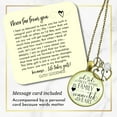 thumbnail image 2 of My Family Side by Side Necklace Gutsy Goodness Female Adult Bronze Metal Jewelry, 2 of 8