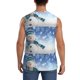 thumbnail image 4 of Balery Christmas Snowman In The Snow Camisetas sin mangas para hombre, absorbe la humedad y protege contra el mal olor.-Large, 4 of 7