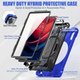 thumbnail image 5 of Case for Lenovo Tab M11 / K11 LTE 11 inch 2024 TB330FU TB330XU TB-331FC Shockproof Cover with Screen Protector + Rotating Hand Strap & Stand + Shoulder Strap + Universal Stylus Pen, 5 of 7