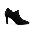 thumbnail image 3 of Unique Bargains Women's Rhinestones Stiletto Heel Ankle Booties Black (Size 6), 3 of 7