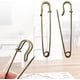 thumbnail image 3 of 15 imperdibles (color bronce) de 10 cm de imperdible grande, imperdibles grandes para ropa, cuero, lienzo, manualidades, faldas, faldas escocesas, imperdibles extra anchos Excelente Rendimiento ER019462WL, 3 of 5