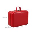 thumbnail image 2 of FONDOTIN 1Ensemble Valise Vintage en Fer Boîtes à Faveurs Rouges Organisation de Rangement pour Usage Domestique, 2 of 6