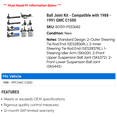 thumbnail image 2 of Ball Joint Kit - Compatible with 1988 - 1991 GMC C1500 1989 1990, 2 of 2