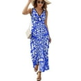 thumbnail image 1 of Portugais azulejo Tuiles. Robe Sans Manches Robes d'Été pour Femmes 2024 Robes de Bal, 1 of 4