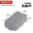 thumbnail image 3 of KBH Center Console Armrest Cover Replacement for 2010-2023 Toyota 4Runner Accessories, Anti-Scratch Leather Trim Interior, Car Arm Rest Skin Upholstery, Dark Gray, 3 of 8