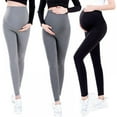 thumbnail image 6 of Maternity Leggings Pregnancy Shaping Over The Belly Maternity Graduated Compression Tights Hosiery, 6 of 8