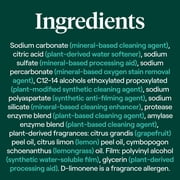 Seventh Generation Dishwasher Detergent Packs for sparkling dishes Lemon Scent Dishwasher tabs 20 count