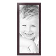 thumbnail image 2 of ArtToFrames 12" x 29" Cherry Picture Frame, 12x29 inch Red Wood Poster Frame (WOM-4095), Pack, 2 of 8