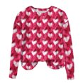 thumbnail image 4 of Wycnly Valentine Sweater for Women Womens Valentines Day Sweater Ladies Girls Long Sleeve Crewneck Sweatshirts Spring Lightweight Comfy Pullover Tunic Tops Weekly, 4 of 6