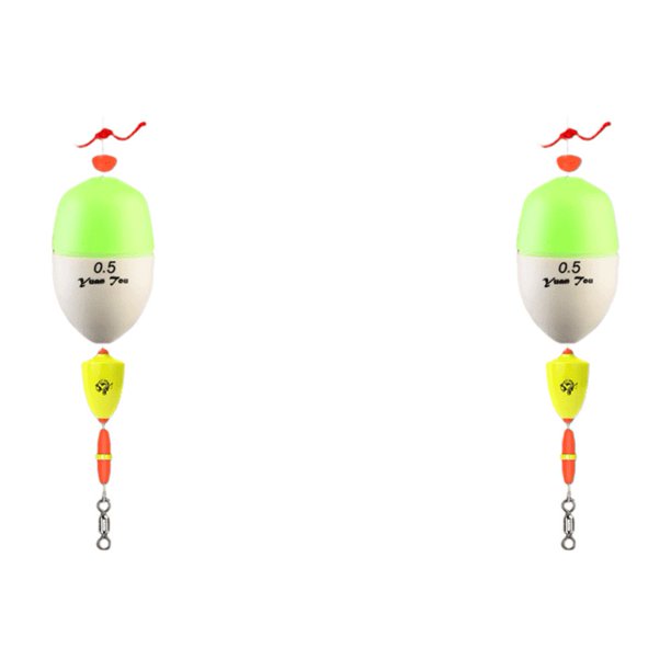 Flotador de pesca luminoso plástico Bobber Rock Sea Boya (0,5)