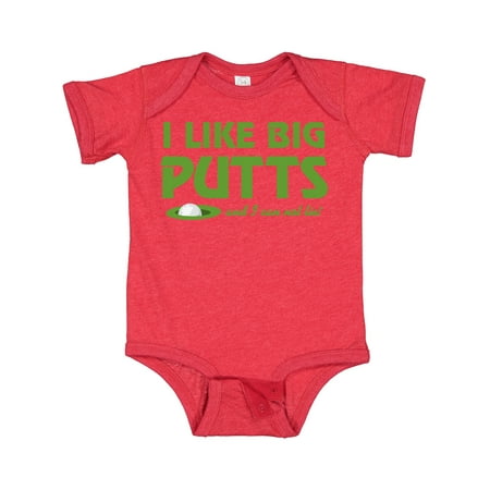 

Inktastic I Like Big Putts Gift Baby Boy or Baby Girl Bodysuit